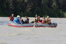 whitewater rafting in Alaska 