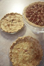 pies and desserts
