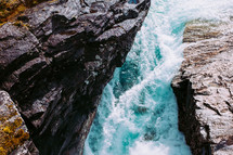 river rapids and rocks 