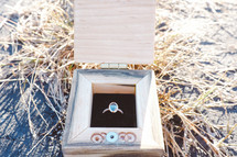 ring in a jewelry box