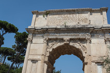 Arc of Titus in Rome 