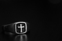 a minister's cross ring 