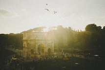 Ancient monument in Rome