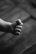 A baby's hand 