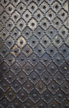 Metal detail on a palace door