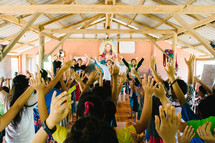 children in worship 
