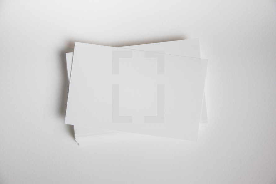 white blank paper 