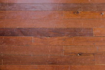 Red brown wooden floor