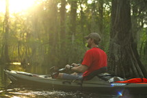 man in a kayak 