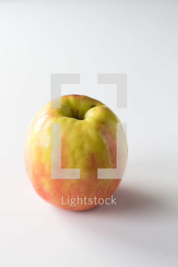 apple on a white background 