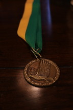 a medal 