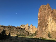Rocky landscape in Oregon