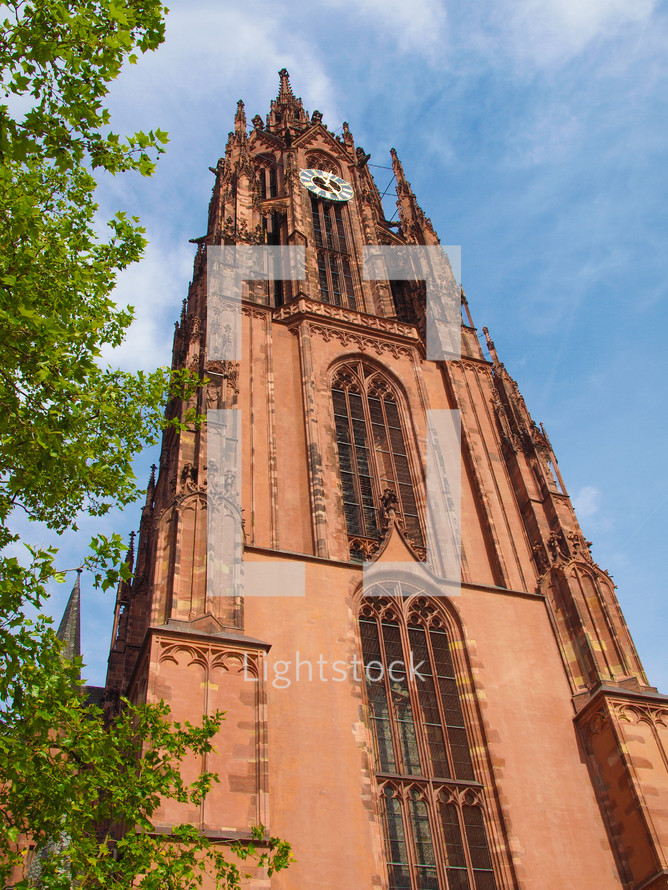 St Bartholomaeus Dom cathedral in Frankfurt am Main, Germany