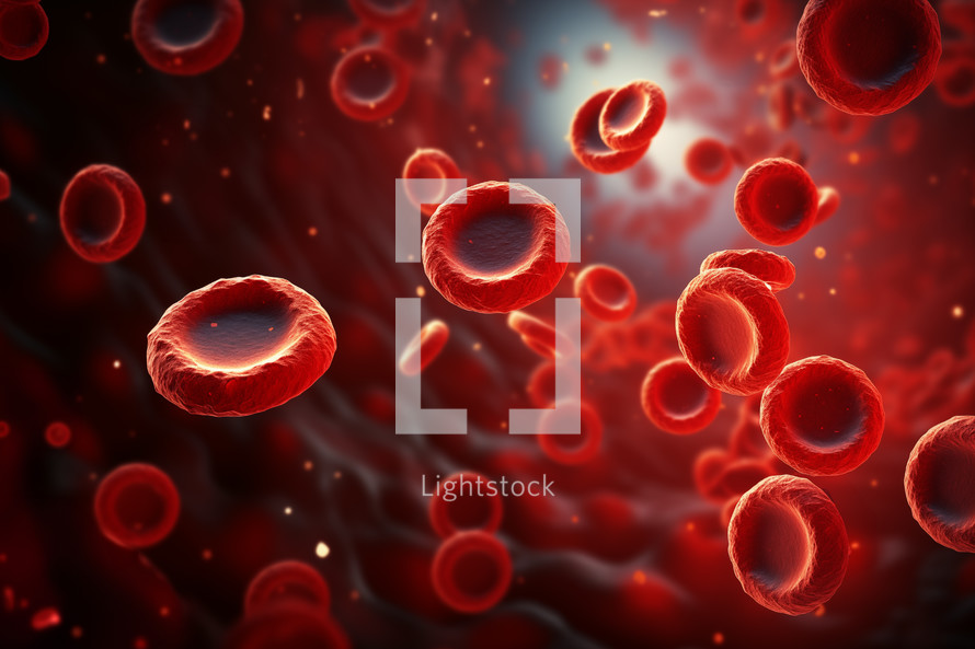 Red Cells Floating 