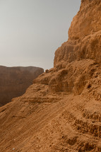 desert cliffs in Israel 