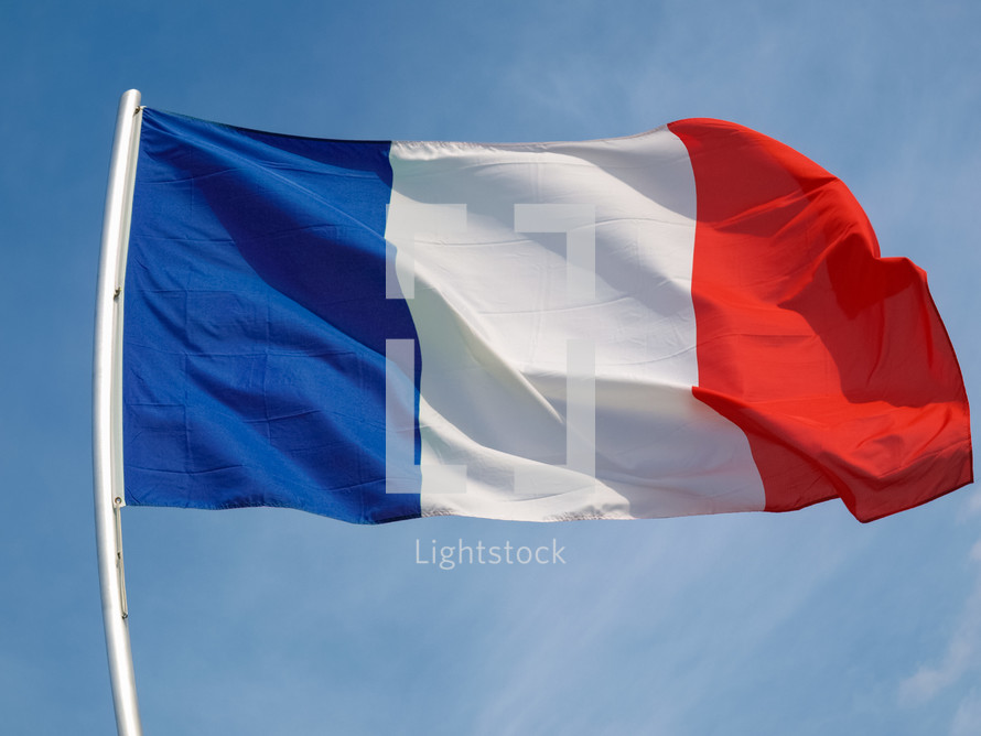 French flag of France