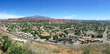 view of St. George, Utah 