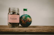 money jar for mission 