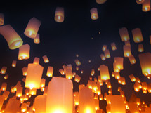 Chinese paper lanterns 