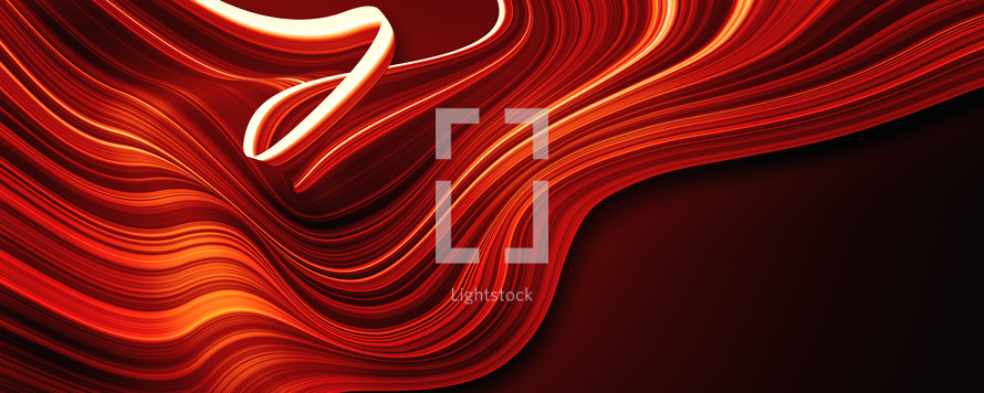 red lines waves background 