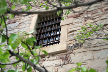 barred window