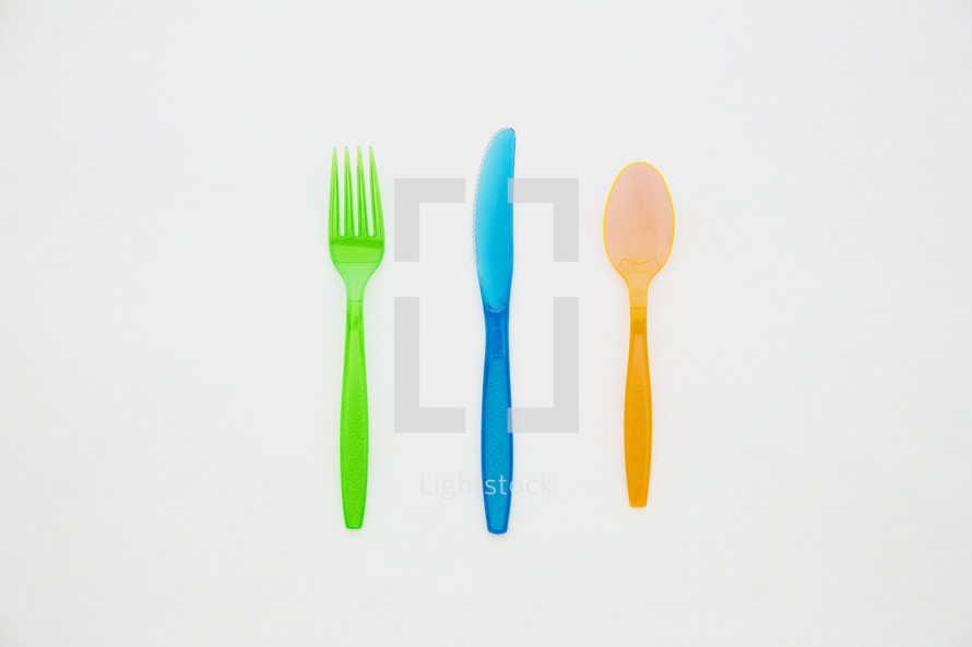fork, spoon, and knife 