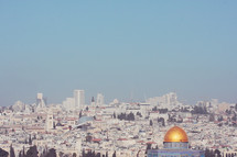 Dome of the Rock taken from the Mount of Olives