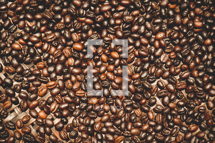 coffee bean texture background 