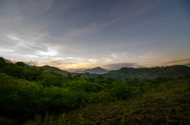 Morning in  a valley near Limbe, Haiti. 