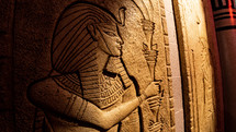 Egyptian carving 