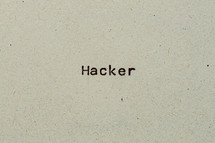 hacker 