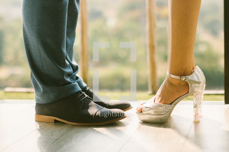 couples feet