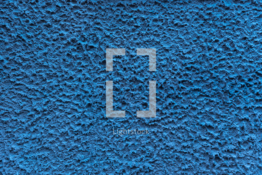 blue textured wall background 