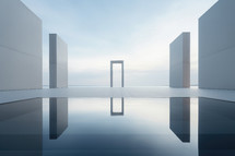 Pearly Gates. Gateway to heaven. A contemporary interpretation