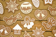 Christmas cookie pattern 