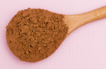 spices on a white background 