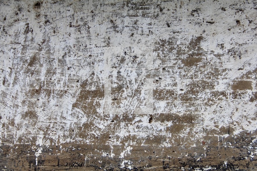 Old painted brick wall background 