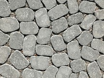 gray smooth stones 