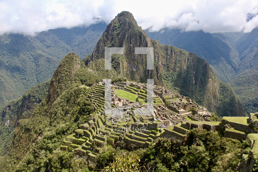Machu Picchu abandoned Incan city