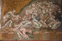 tile mosaic artwork feeding the 10,000