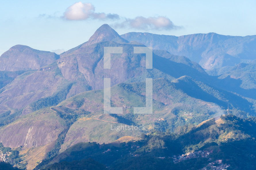 Close up from the mountains at Petropolis, Rio de Janeiro, Brazil.