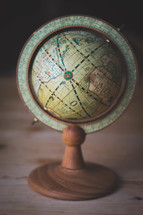 vintage globe 