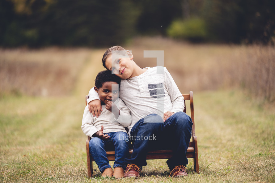 Family portrait session - brothers