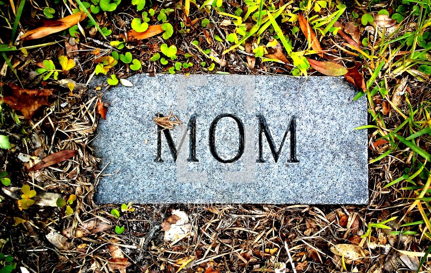 mom grave marker 