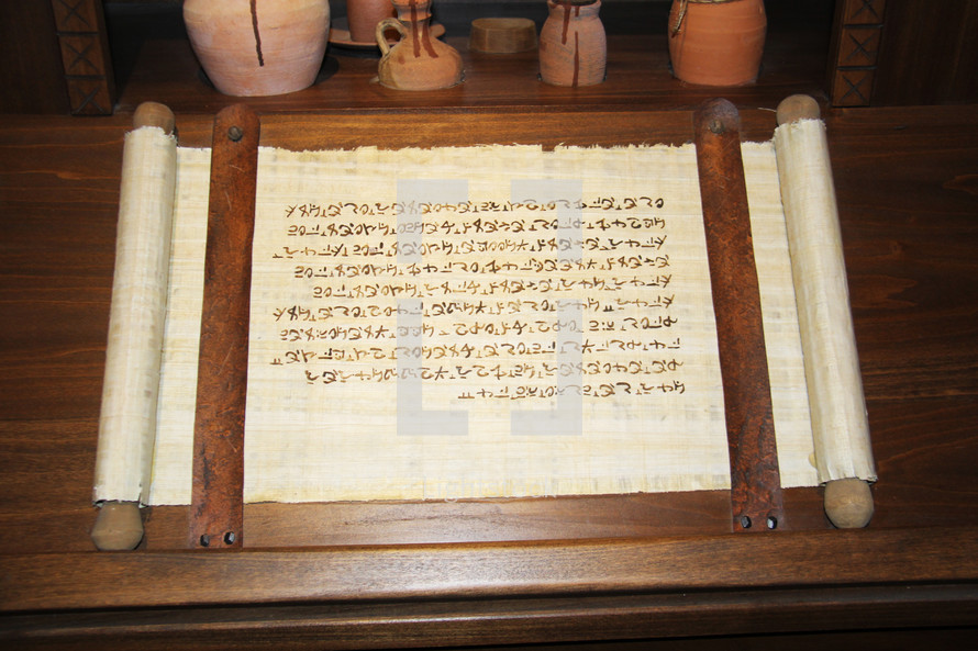 antique scrolls 