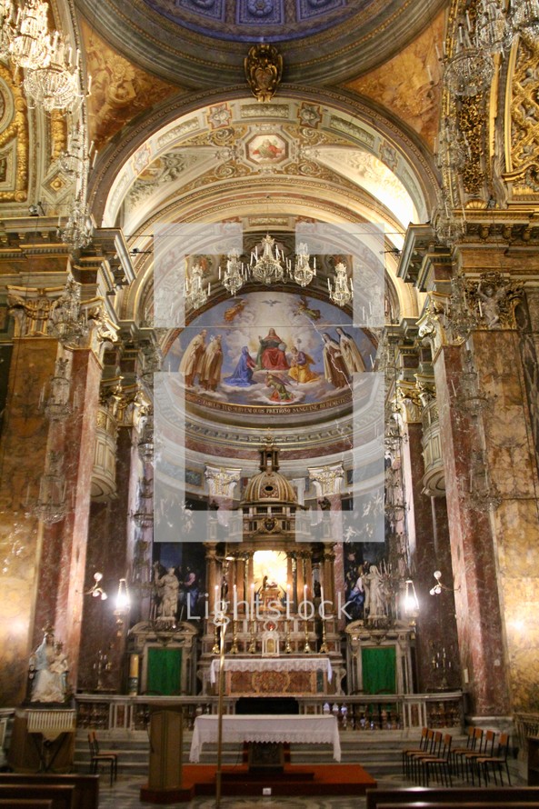 ornate altar