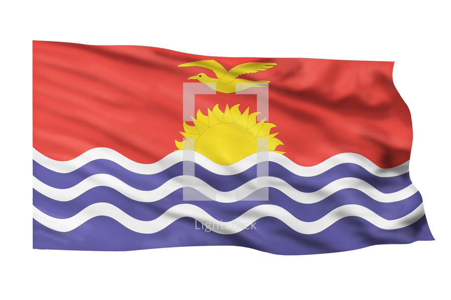 Flag of Kiribati.
