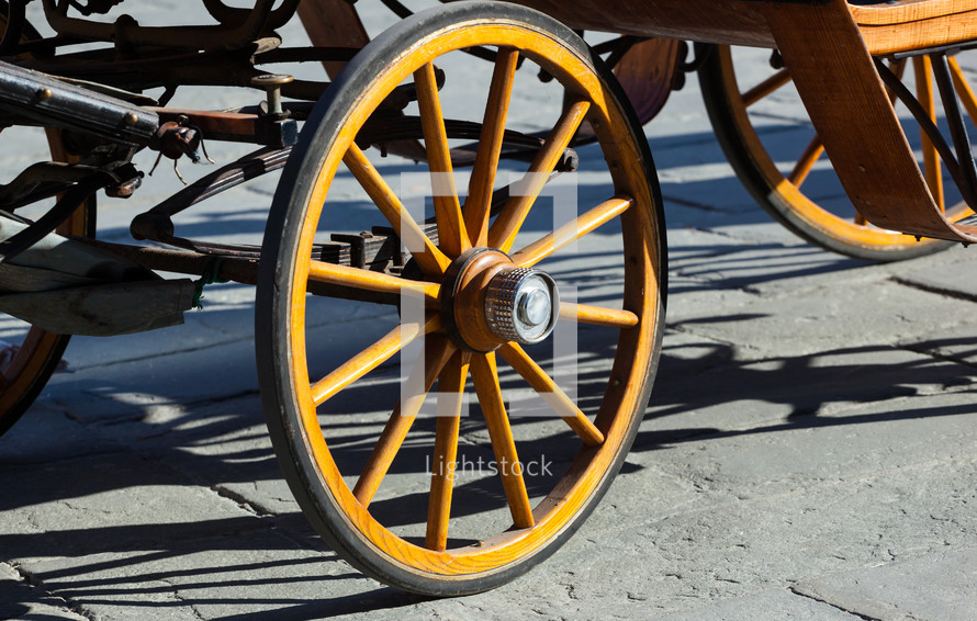 wagon wheel in Florence 