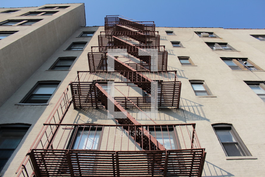 fire escape stairs