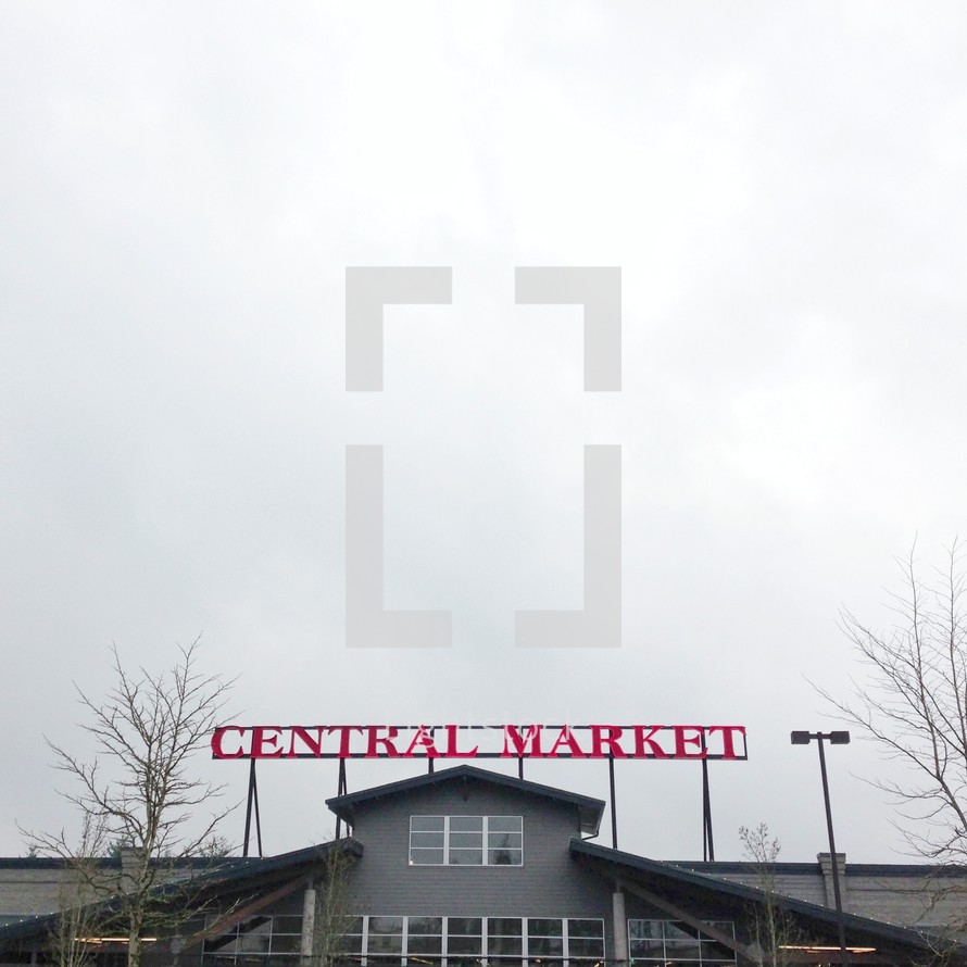 Central Market sign
